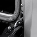 ZLINE Autograph Edition 36-Inch Classic Series Dual Fuel Range in Satin Stainless Steel with White Matte and Matte Black (CDRSZ-WM-36-MB)