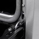 ZLINE Autograph Edition 48-Inch  Classic Series Dual Fuel Range in Satin Stainless Steel with White Matte Door and Matte Black (CDRSZ-WM-48-MB)