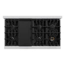 ZLINE 48-Inch Classic Series Gas Range with 8 Gas Burner Cooktop and 6.7 Cu. Ft. Gas Convection Oven  in Satin Stainless Steel (CGRS-48)