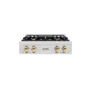 ZLINE Autograph Edition 30-Inch Porcelain Rangetop with 4 Gas Burners in Satin Stainless Steel and Gold Accents (RTSZ-30-G)