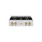 ZLINE Autograph Edition 30-Inch Classic Gas Rangetop with 4 Burner DuoPro™ Cooktop in Satin Stainless Steel and Champagne Bronze Accents (PCRTSZ-30-CB)