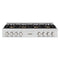 ZLINE 48-Inch Classic Gas Rangetop with 8 Burner DuoPro™ Cooktop in Satin Stainless Steel (PCRTS-48)