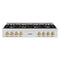 ZLINE Autograph Edition 48-Inch Classic Gas Rangetop with 8 Burner DuoPro™ Cooktop in Satin Stainless Steel and Polished Gold Accents (PCRTSZ-48-G)