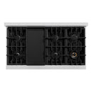 ZLINE 48-Inch Porcelain Gas Stovetop in Satin Stainless Steel with 7 Gas Burners and Griddle (RTS-48)