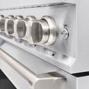 ZLINE 48-Inch 6.7 Cu. Ft. Classic Gas Range with 8 Burner DuoPro™ Cooktop and Dual Ovens in Satin Stainless Steel (PCGRS-48)