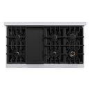 ZLINE 48-Inch Porcelain Gas Stovetop with 7 Gas Burners and Griddle and Griddle (RT-GR-48)