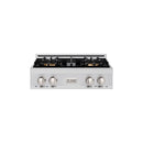 ZLINE 30-Inch Classic Gas Rangetop with 4 Burner DuoPro™ Cooktop in Stainless Steel (PCRT30)
