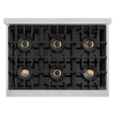 ZLINE 36-Inch Classic Gas Rangetop with 6 Burner DuoPro™ Cooktop in Stainless Steel (PCRT36)