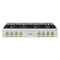 ZLINE Autograph Edition 48-Inch Classic Gas Rangetop with 8 Burner DuoPro™ Cooktop in Stainless Steel and Polished Gold Accents (PCRTZ-48-G)