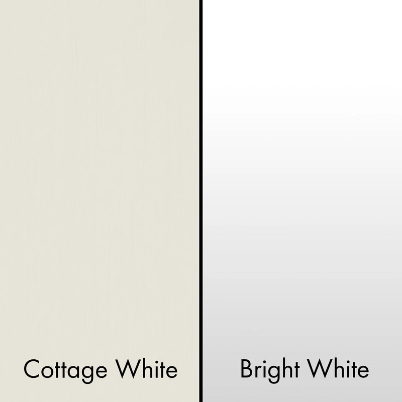 ZLINE 30-Inch Wooden Wall Mount Range Hood in Rustic Shiplap Bright White Finish with Stainless Steel Accents (365WW-30)