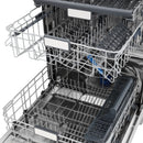 ZLINE 24-Inch Monument Series 3rd Rack Top Touch Control Dishwasher in Red Gloss with Stainless Steel Tub, 45dBa (DWMT-RG-24)