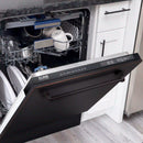 ZLINE 24-Inch Tallac Series 3rd Rack Dishwasher in Oil Rubbed Bronze with Stainless Steel Tub, 51dBa (DWV-ORB-24)