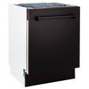 ZLINE 24-Inch Tallac Series 3rd Rack Dishwasher in Oil Rubbed Bronze with Stainless Steel Tub, 51dBa (DWV-ORB-24)