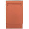 ZLINE 18-Inch Tallac Series 3rd Rack Top Control Dishwasher in Copper with Stainless Steel Tub, 51dBa (DWV-C-18)