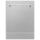 ZLINE 24-Inch Tallac Series 3rd Rack Dishwasher in Satin Stainless Steel with Stainless Steel Tub, 51dBa (DWV-SN-24)