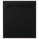 ZLINE 24-Inch Tallac Series 3rd Rack Dishwasher in Oil Rubbed Bronze with Stainless Steel Tub, 51dBa (DWV-ORB-24)