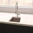 ZLINE 15-Inch Boreal Undermount Single Bowl Fingerprint Resistant Stainless Steel Bar Kitchen Sink (SUS-15S)