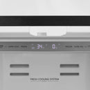 ZLINE Autograph 36-Inch Counter-Depth Refrigerator in Stainless Steel and Gold Helix Handles (RFMZ-36-KG)