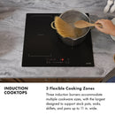 ZLINE 24-Inch Induction Cooktop with Anti-Scratch Glass and 3 Elements (FCIND-24)