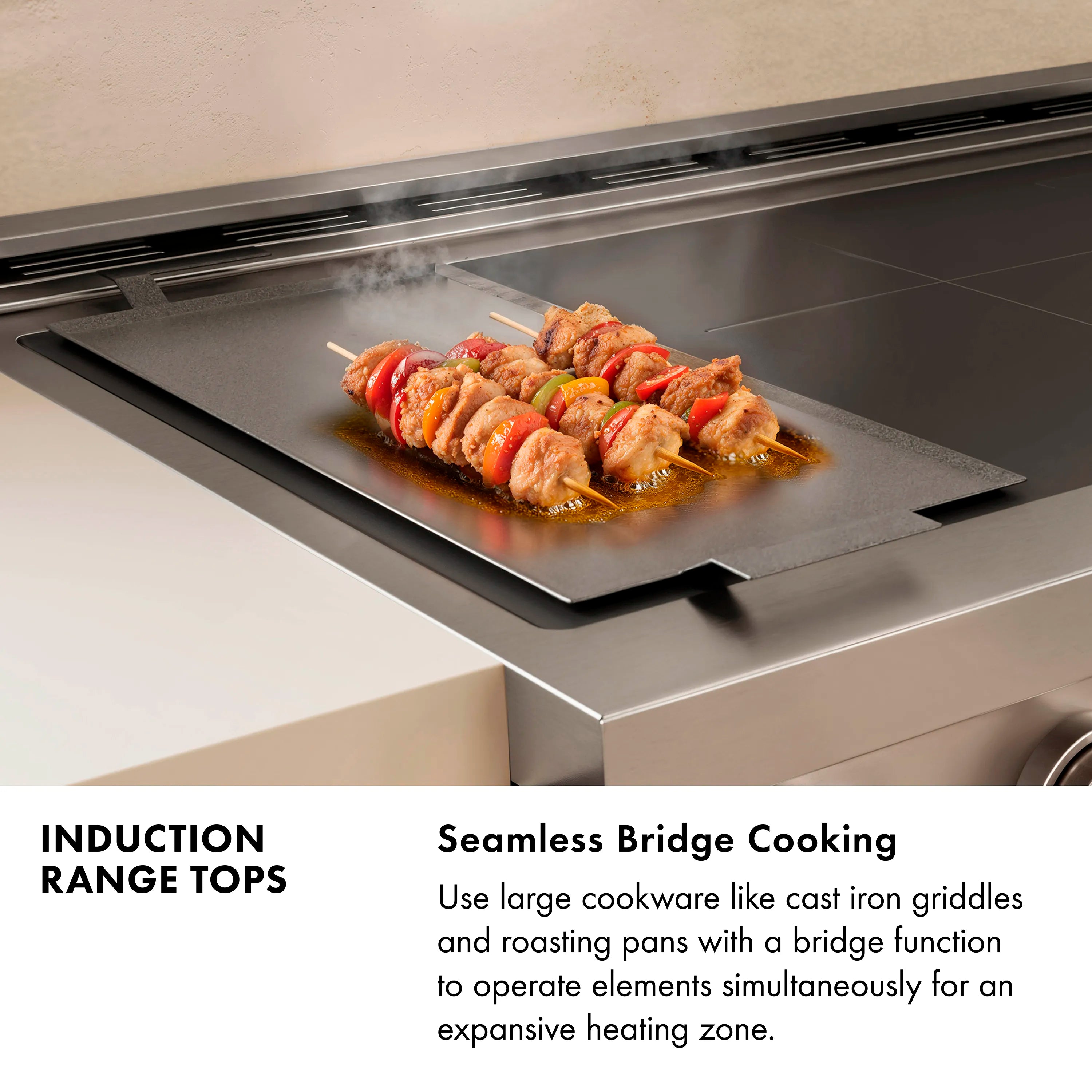ZLINE Autograph Edition 30 in. Paramount Induction Rangetop with 4 Element Cooktop in Stainless Steel and Matte Black Accents (SINRTZ-30-MB)