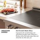 ZLINE 5-Piece Appliance Package - 30-Inch Paramount Induction Range, Wall Mount Range Hood, 36-Inch French Door Refrigerator, Dishwasher, and 30-Inch Microwave Drawer in Stainless Steel