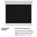 ZLINE 5-Piece Appliance Package - 30-Inch Paramount Induction Range, Wall Mount Range Hood, 36-Inch French Door Refrigerator, Dishwasher, and 30-Inch Microwave Drawer in Stainless Steel