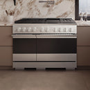 ZLINE 48-Inch 6.7 Cu. Ft. Marino Dual Fuel Range with 8 Burner DuoPro Cooktop and Dual Ovens in Satin Stainless Steel (PMDRS-48)