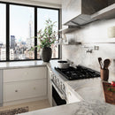 ZLINE 30-Inch 4.2 Cu. Ft. Marino Gas Range with Convection Gas Oven in Stainless Steel with 4 Brass Burners (MGR-BR-30)
