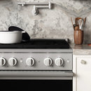 ZLINE 30-Inch 4.2 Cu. Ft. Marino Gas Range with Convection Gas Oven in Stainless Steel with 4 Brass Burners (MGR-BR-30)