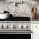 ZLINE 30-Inch 4.2 Cu. Ft. Marino Gas Range with 4 Burner Cooktop and Convection Gas Oven in Stainless Steel (MGR30)