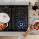 ZLINE 30-Inch 4.2 Cu. Ft. Marino Gas Range with 4 Burner Cooktop and Convection Gas Oven in Stainless Steel (MGR30)