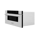 ZLINE 5-Piece Appliance Package - 30-Inch Paramount Gas Range, Wall Mount Range Hood, 36-Inch French Door Refrigerator, Dishwasher, and 30-Inch Microwave Drawer in Stainless Steel