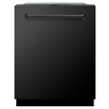ZLINE 24-Inch Monument Series 3rd Rack Top Touch Control Dishwasher in Black Stainless Steel with Stainless Steel Tub, 44dBa (DWMT-BS-24)