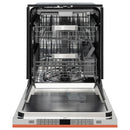 ZLINE 24-Inch Monument Series 3rd Rack Top Touch Control Dishwasher in Copper with Stainless Steel Tub, 45dBa (DWMT-C-24)