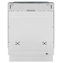 ZLINE Autograph Edition 24-Inch Monument Series 3rd Rack Top Touch Control Tall Tub Dishwasher in Custom Panel Ready with Matte Black Handle (DWMTZ-24-MB)