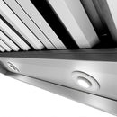 ZLINE 48-Inch Island Mount Outdoor Grill Hood in Stainless Steel (GOi2-48)