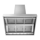 ZLINE 48-Inch Island Mount Outdoor Grill Hood in Stainless Steel (GOi2-48)