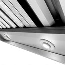 ZLINE 60-Inch Island Mount Outdoor Grill Hood in Stainless Steel (GOi2-60)