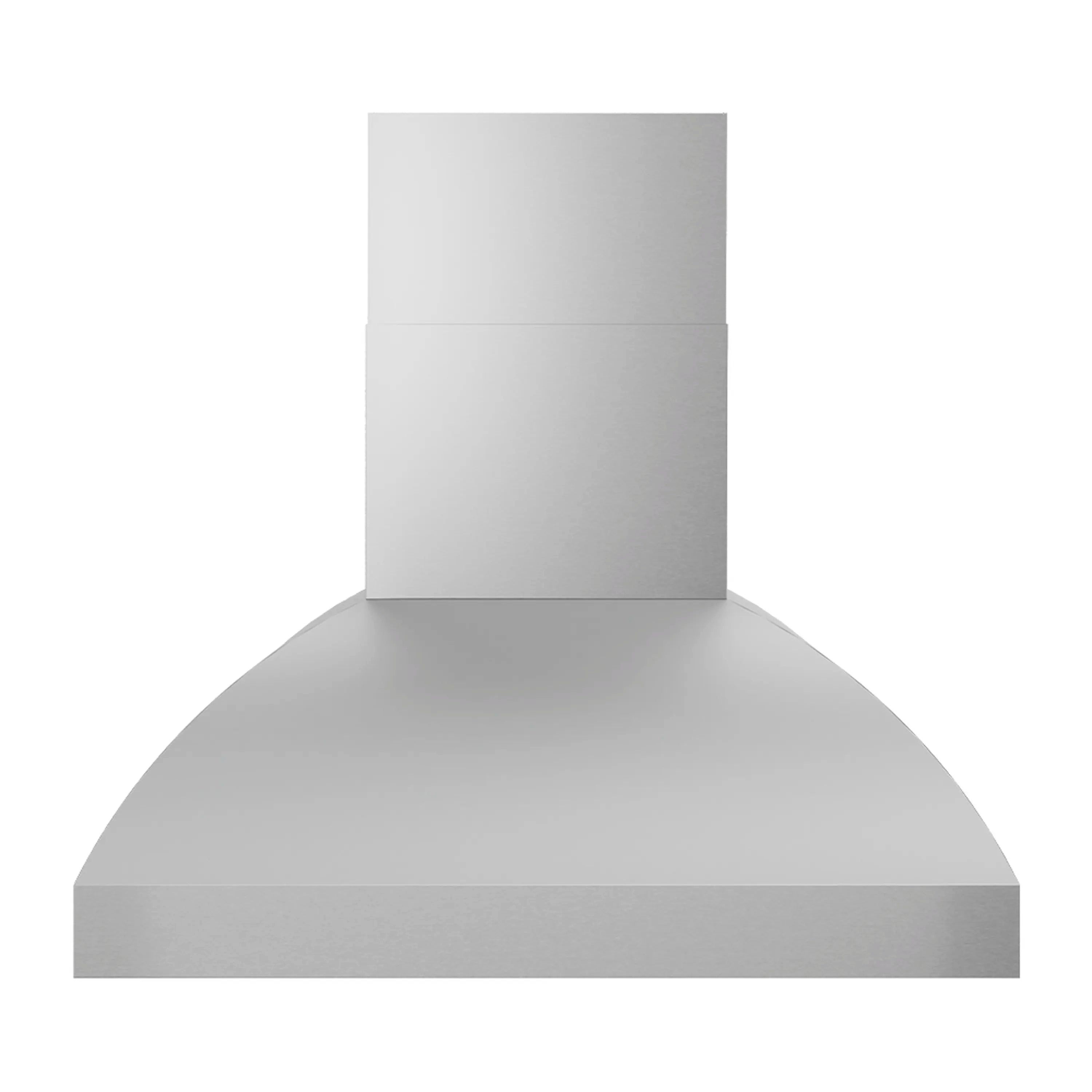 Stainless steel chimney-style outdoor grill hood canopy