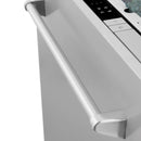 ZLINE 24-Inch Dishwasher in Satin Stainless Steel with Traditional Handle (DW-SN-H-24)