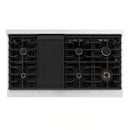 ZLINE Paramount 48-Inch Gas Rangetop with 8 Burners and Porcelain Cooktop in Satin Stainless Steel (SRTS-48)