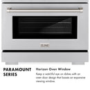 ZLINE Autograph 48-Inch Paramount DuoPro Gas Range in Black Stainless Steel with Polished Gold Helix Handles (PSGRBZ-48-KG)