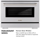 ZLINE Autograph 48-Inch Paramount Dual Fuel Range in Stainless Steel with Bronze Helix Handles (SDRZ-48-KCB)