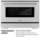 ZLINE Autograph 48-Inch Paramount Gas Range in Black Stainless Steel with Gold Helix Handles (SGRBZ-48-KG)