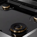 ZLINE Paramount 30-Inch Gas Rangetop with 4 Brass Burners and Porcelain Cooktop in Stainless Steel (SRT-BR-30)