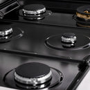 ZLINE Paramount 36-Inch Gas Rangetop with 6 Burners and Porcelain Cooktop in Stainless Steel (SRT36)