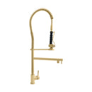 ZLINE Van Gogh Kitchen Faucet in Polished Gold (VNG-KF-PG)