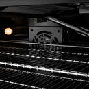 ZLINE Autograph Edition 36-Inch 5.2 cu. ft. Paramount Gas Range with 6 Burner DuoPro™ Cooktop and Convection Gas Oven in Black Stainless Steel and Polished Gold Accents (PSGRBZ-36-G)