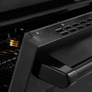 ZLINE 36-Inch 5.2 cu. ft. Paramount Induction Range with 5 Element Cooktop and Electric Convection Oven in Black Stainless Steel (SINRB-36)