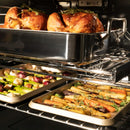ZLINE 3-Piece Appliance Package - 36 in. Rangetop, Wall Oven, & Wall Mount Range Hood in Black Stainless Steel